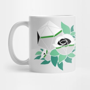 Pretty Poly Rose Demiromantic Pride Mug